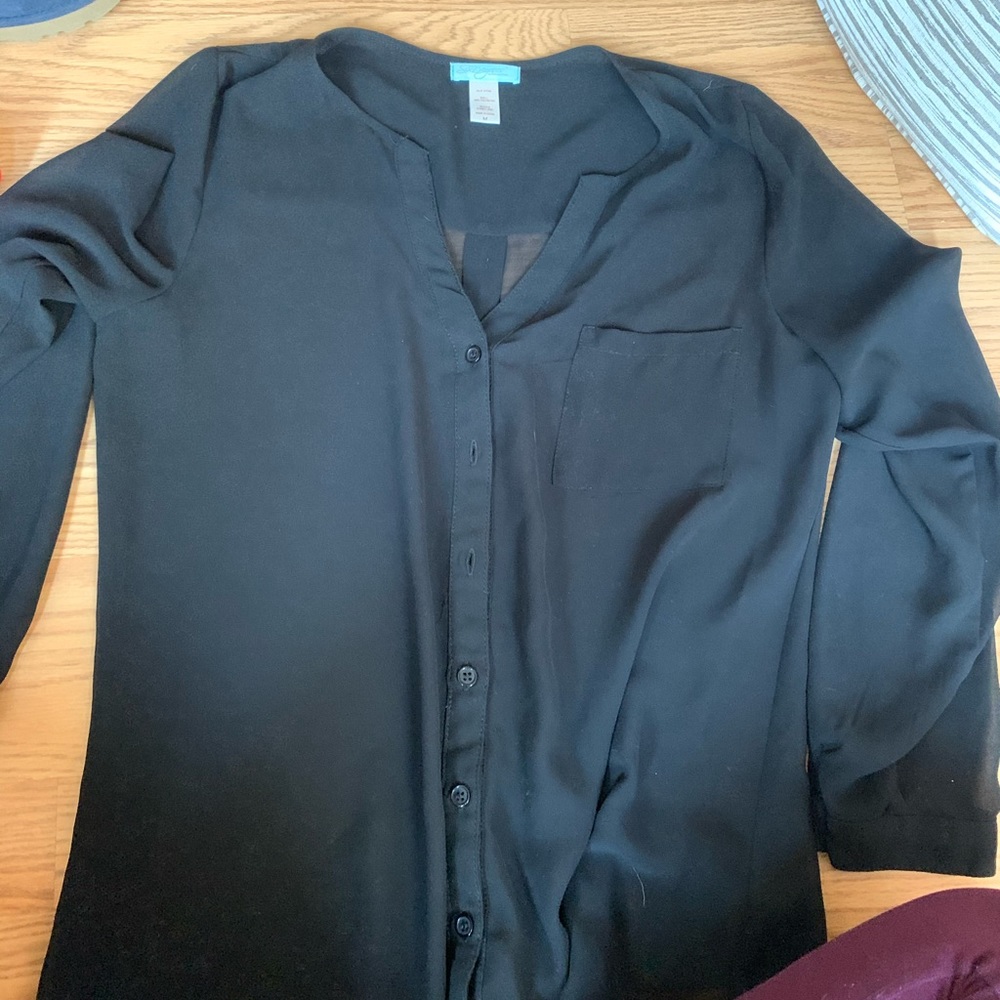 Black Blouse size medium
